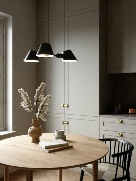 Hanglamp zwart e27 fitting metaal rond Nordlux Stay rond 600mm