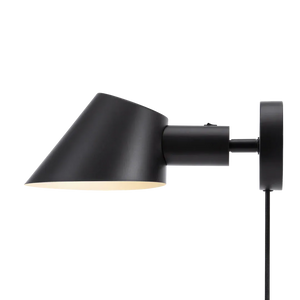 Wandlamp zwart stekker schakelaar 'Stay' bedlamp - FOIR