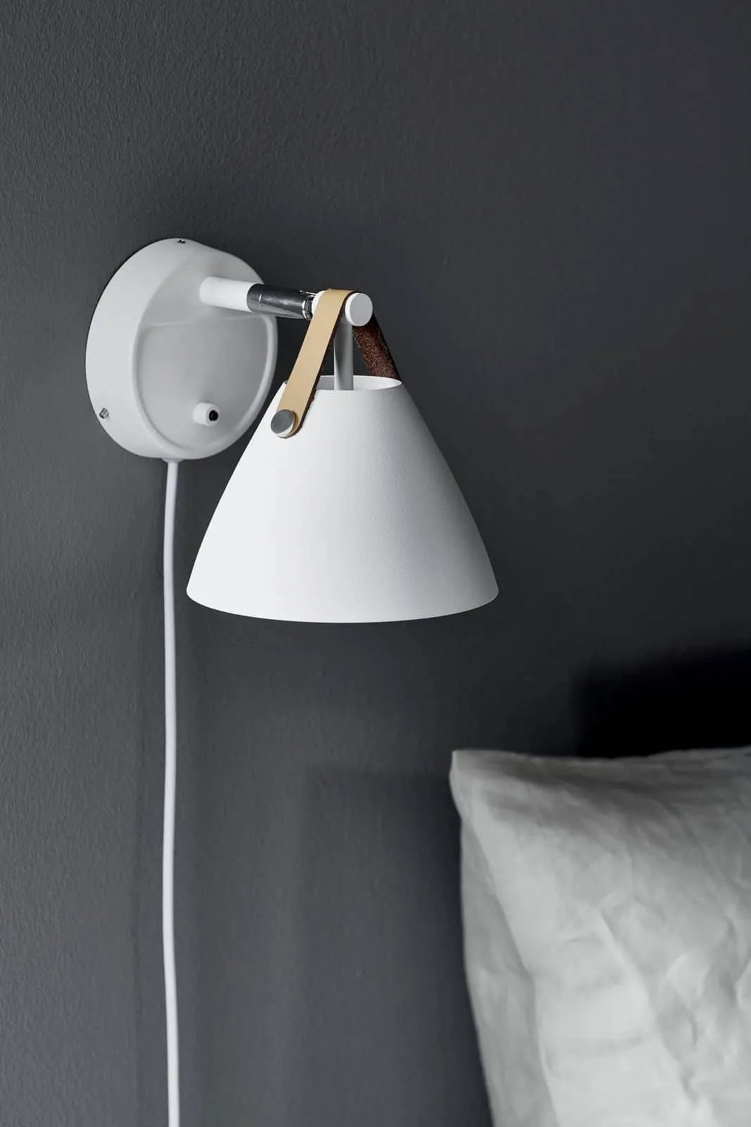 Wandlamp slaapkamer gu10 modern wit nordlux strap 15
