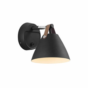 Bedlampje zwart nordlux strap 15 gu10 slaapkamerlamp