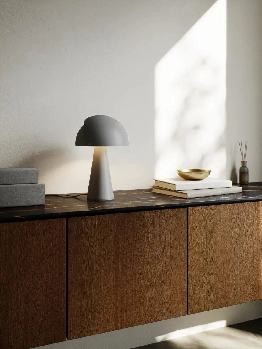 nordlux tafellampje met schakelaar grijs e27 fitting align