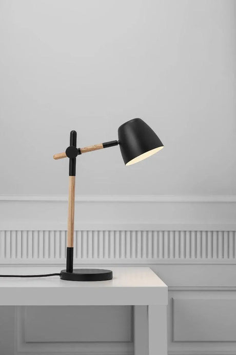 Kleine tafellamp met schakelaar GU10 fitting Nordlux Theo - FOIR