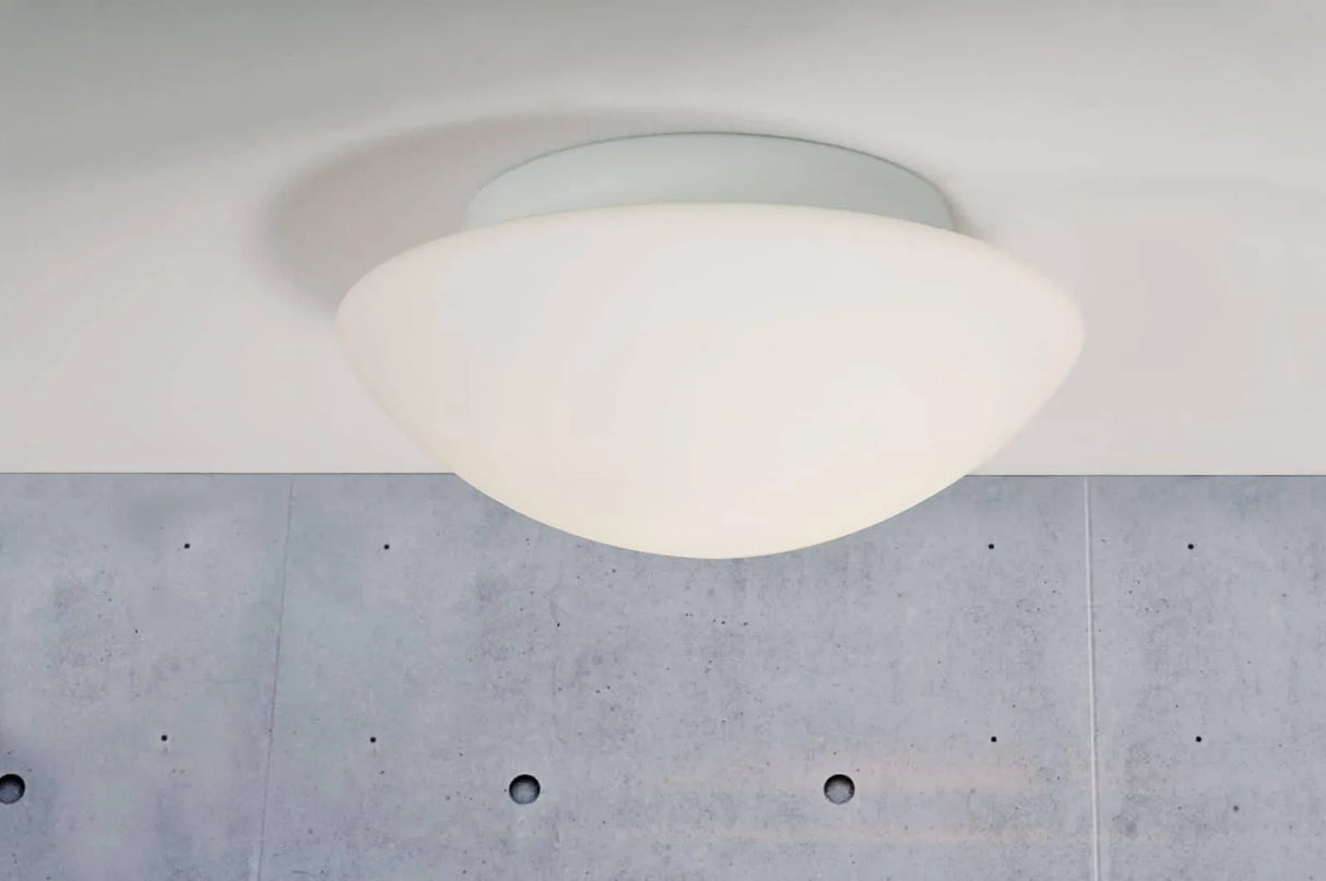 Nordlux Ufo maxi plafondlamp wit glas E27 fitting