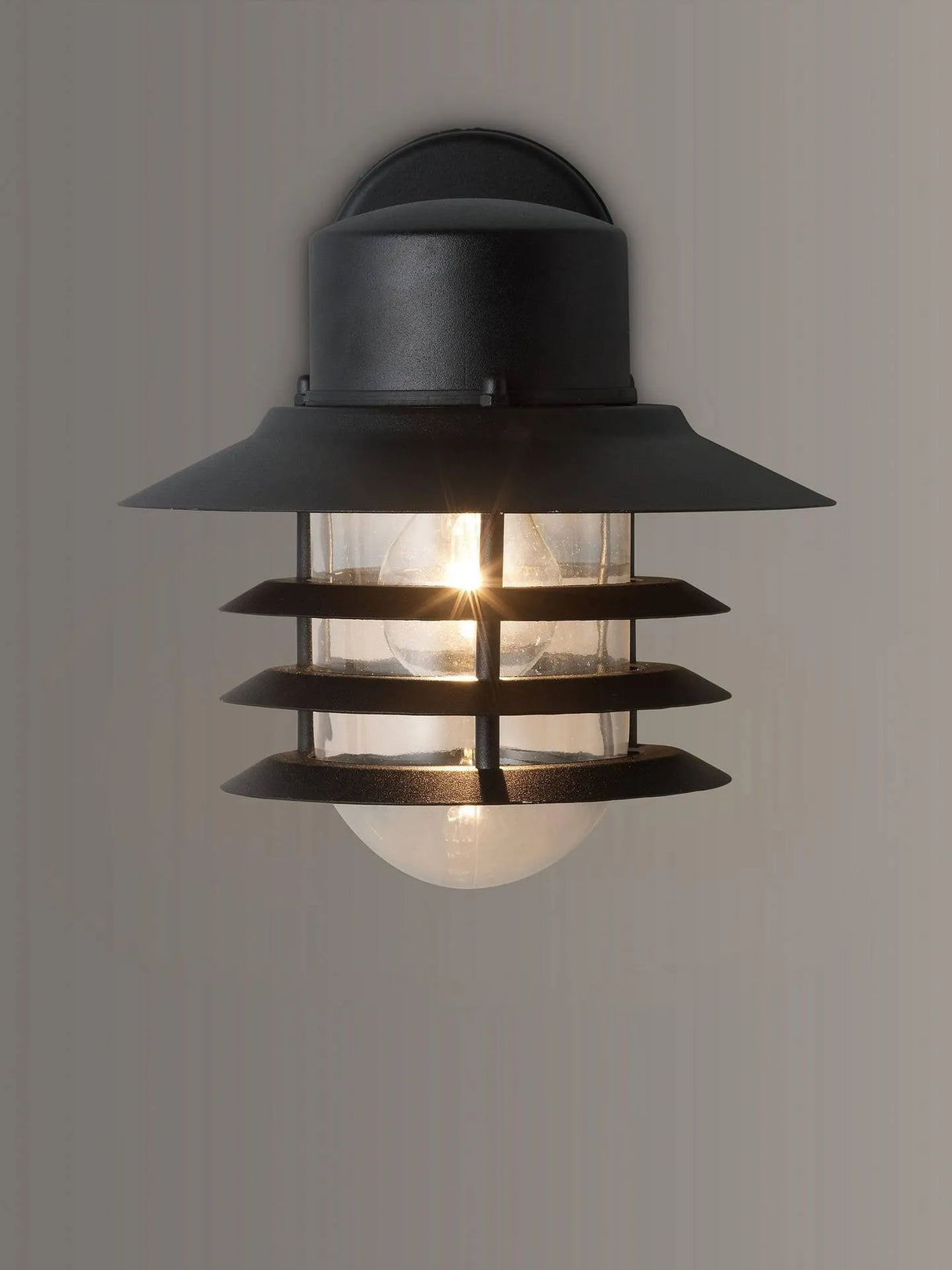 Nordlux wandlamp vejer zwart e27 fitting