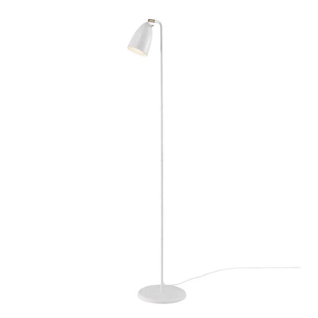 Witte vloerlamp met ingebouwde GU10 fitting en schakelaar 'Nexus' DFTP - FOIR