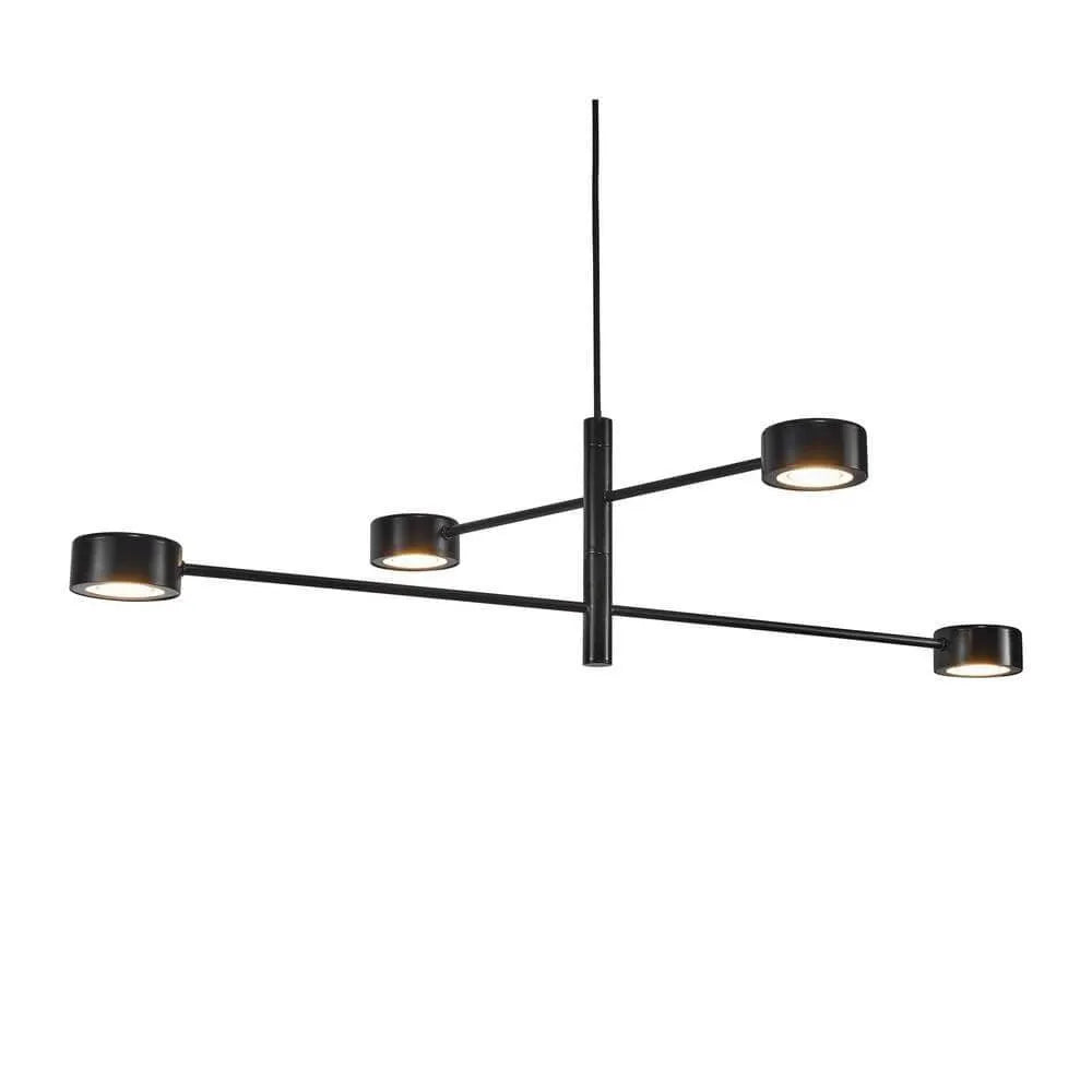 Nordlux clyde zwart modern moodmaker hanglamp zwart