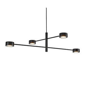 Nordlux clyde zwart modern moodmaker hanglamp zwart