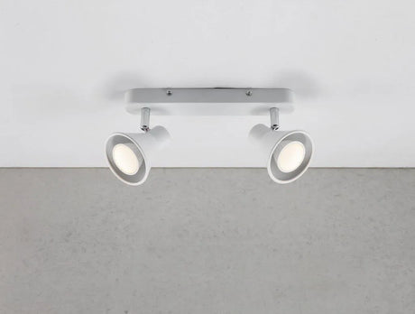 Nordlux Eik plafondlamp modern gu10 fitting dubbele spot