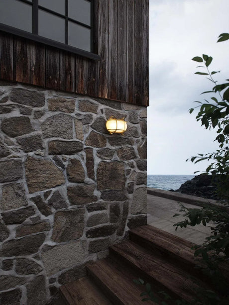 Messing led lamp Nordlux helford scheepslamp E27 fitting modern