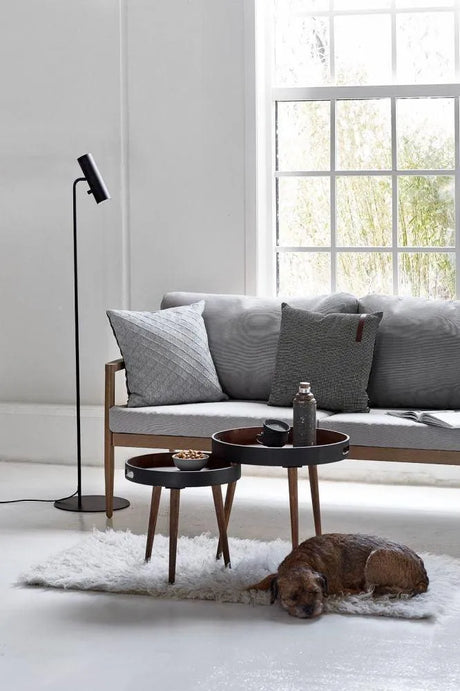 Nordlux MIB 6 staande lamp modern zwart gu10