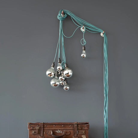 Nostalgia lights globe zilver voorbeeld