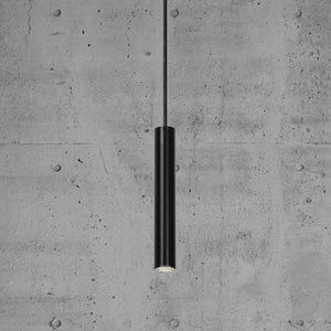 Zwarte hanglamp met ingebouwde LED lichtbron Nordlux Omari - FOIR