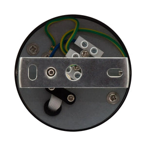 Opbouwspot rond zwart gu10 fitting GU10