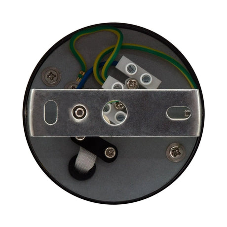 Opbouwspot rond zwart gu10 fitting GU10