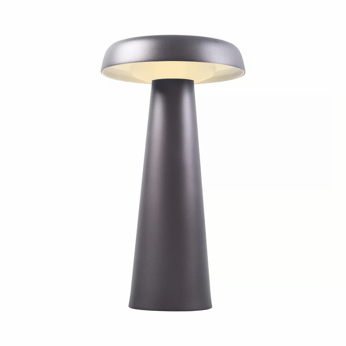 Tafellamp zwart Arcello oplaadbaar led 25 cm