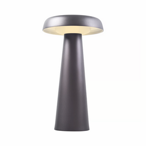 Tafellamp zwart Arcello oplaadbaar led 25 cm
