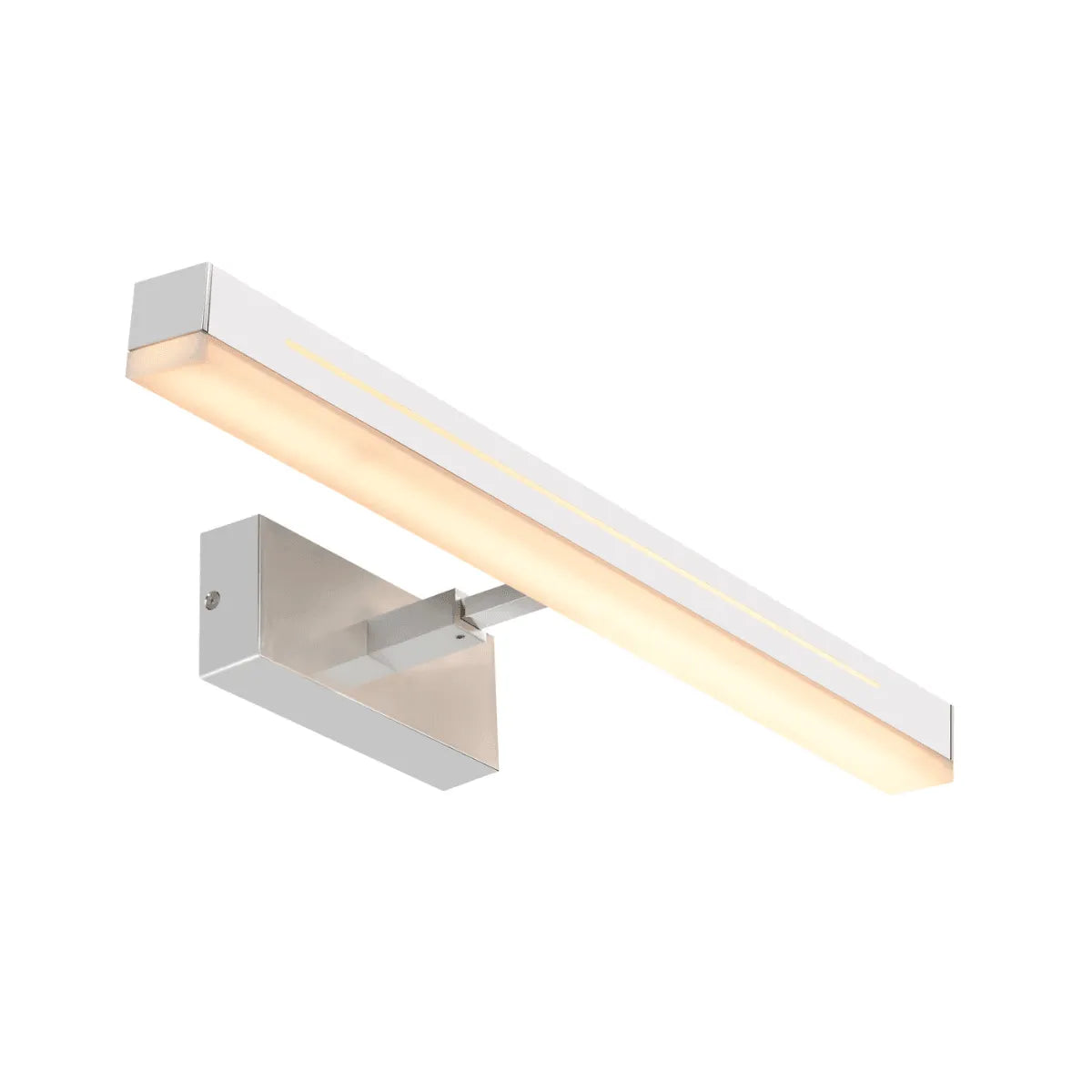 Wandlamp chrome badkamer met LED & Moodmaker 'Otis 60' - FOIR