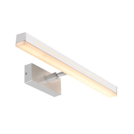 Wandlamp chrome badkamer met LED & Moodmaker 'Otis 60' - FOIR
