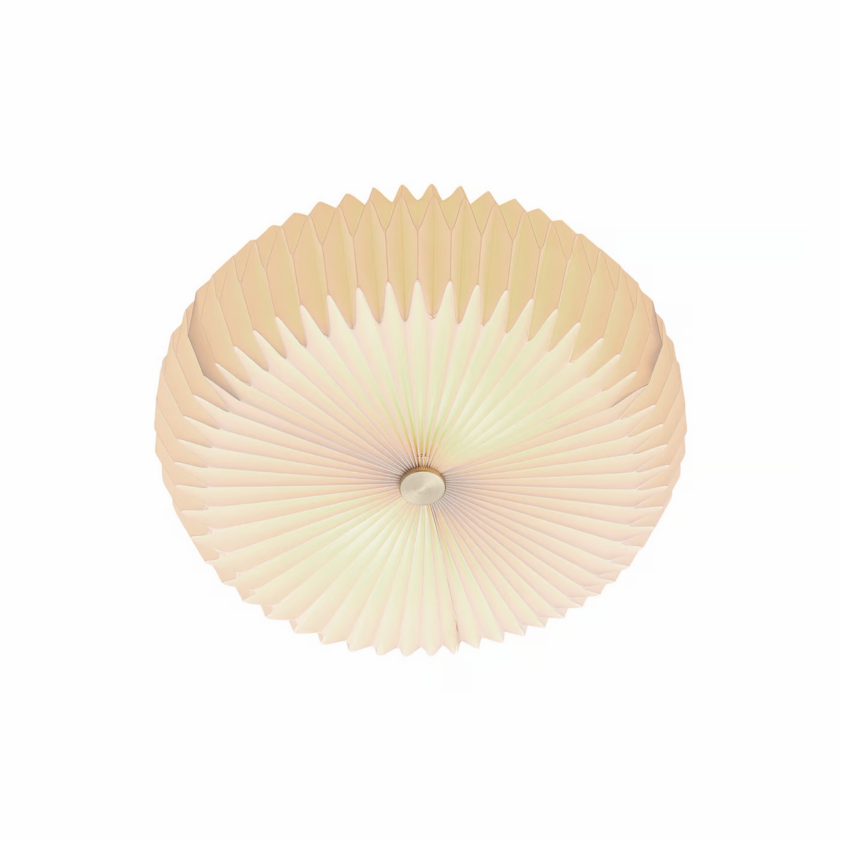 Plafondlamp Wit rond Papier Belloy rond 40cm