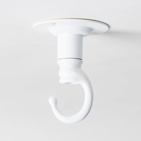 Plafondhaak wit 10kg hang je lamp op industrieel metaal