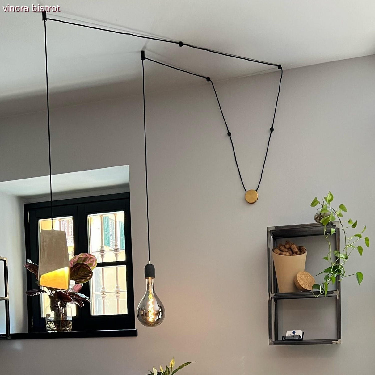 Haak plafond voor kabel per stuk