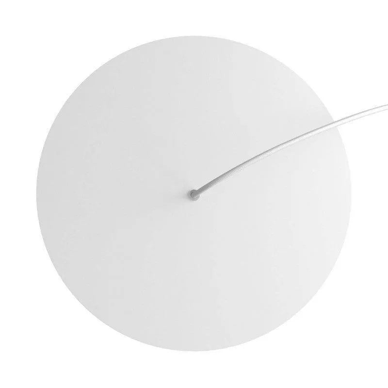 Grote kap rond wit met 1 uitgang rond 40cm - FOIR