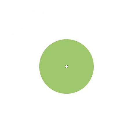 Ronde plafondkap groen minimalistisch 200mm 1 uitgang - FOIR