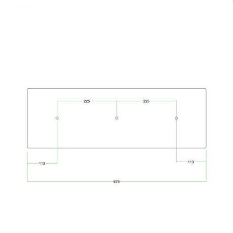 Plafondplaat zwart metaal 3 lampen snoeren zwart groot 68 cm - FOIR