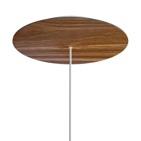 XXL plafondkap 400mm 1 uitgang houtkleur minimalistisch 