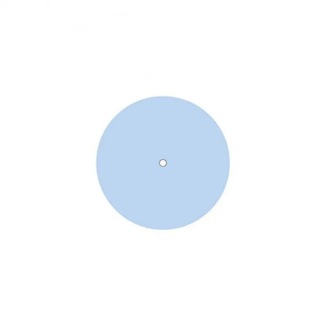 Ronde plafondkap lichtblauw minimalistisch 200mm 1 uitgang - FOIR
