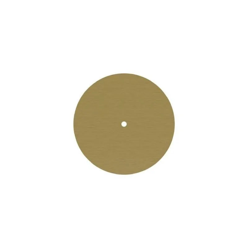Ronde plafondkap satijnmessing minimalistisch 200mm 1 uitgang - FOIR