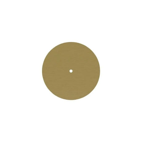 Ronde plafondkap satijnmessing minimalistisch 200mm 1 uitgang - FOIR