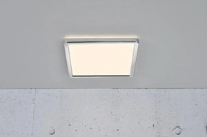 plafondlamp met moodmaker dimbaar chrome vierkant Nordlux oja