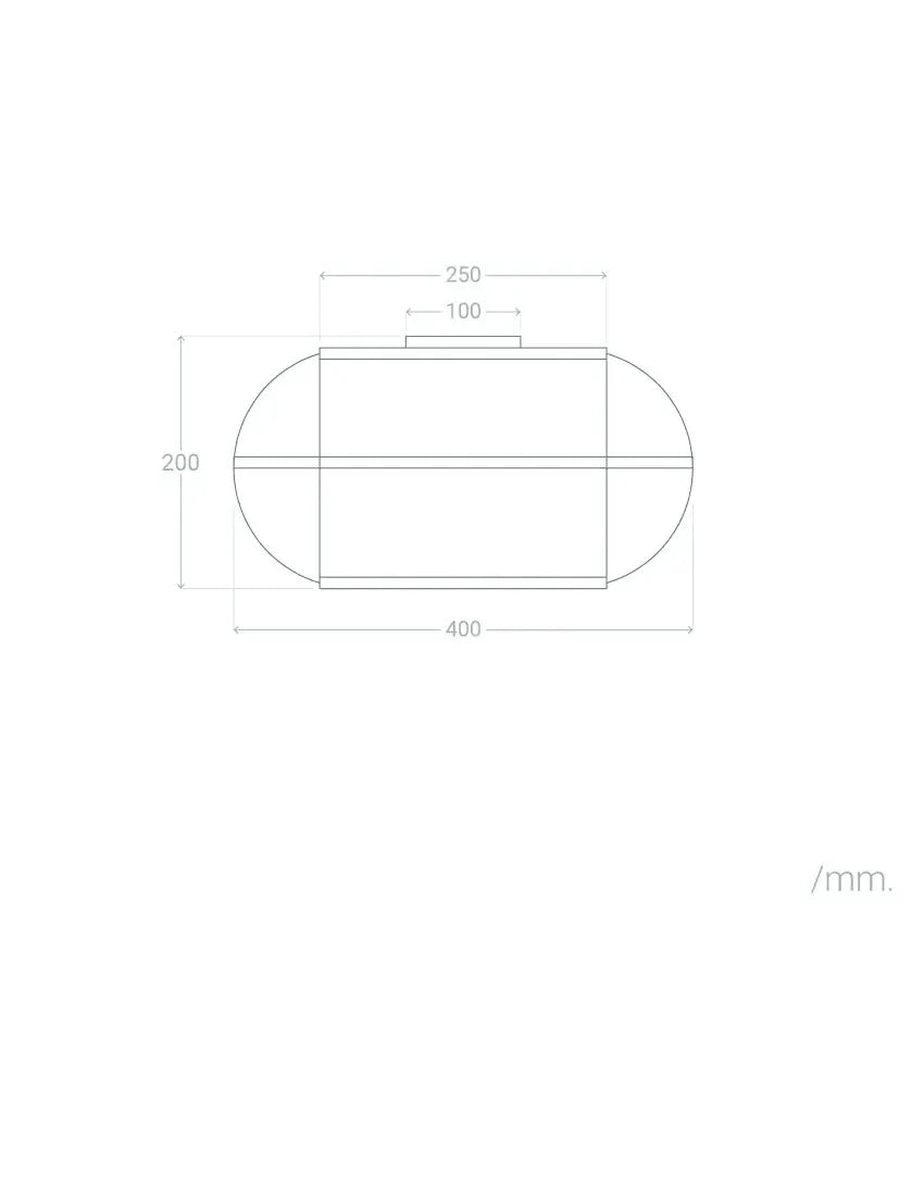 Plafondlamp bamboe 400mm E27 fitting rond 'Geoffrey' - FOIR