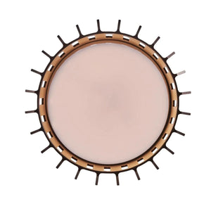 design plafondlamp nordlux aludra donker messing