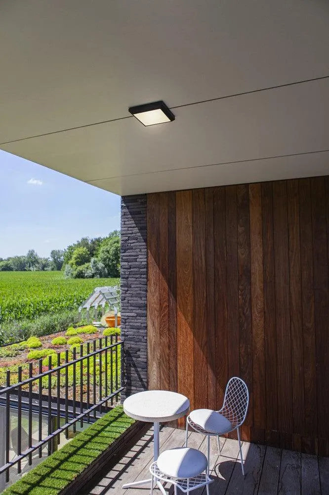 Plafondlamp vierkant led lamp helder wit 220mm waterdicht