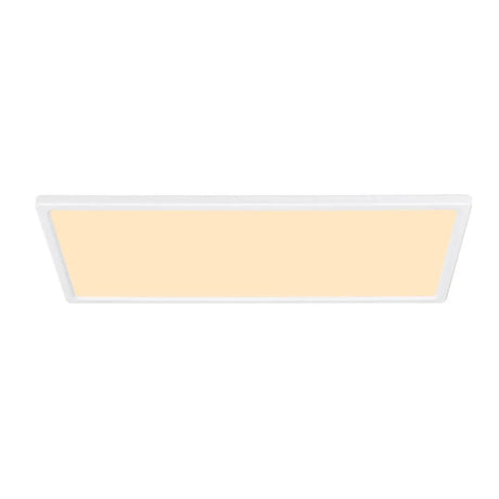 Grote witte plafondlamp rechthoek met Moodmaker Nordlux Harlow - FOIR