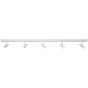 Witte plafondlamp met 5 LED spots nordlux omari wit 2112203001 5704924005374 2148763
 