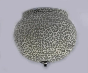Badkamerlamp mozaiek led lamp rond 