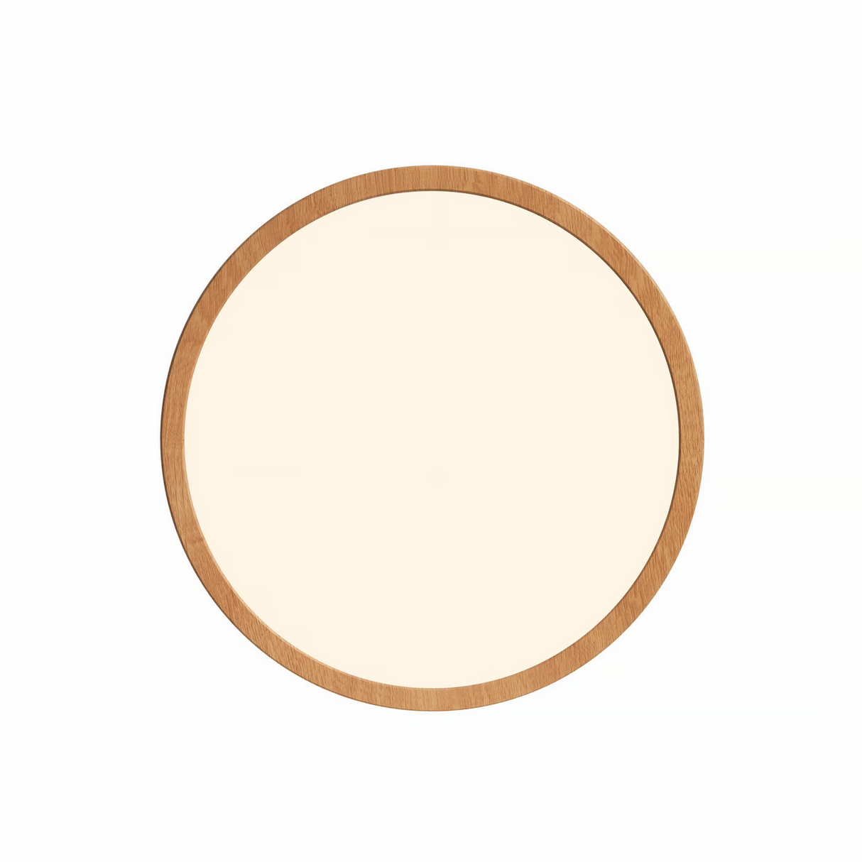 Plafondlamp hout Oja 29 2700k warm wit rond 29cm dimbaar