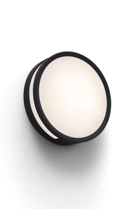 Moderne ronde plafondlamp met ingebouwde LED lichtbron warm wit 3000k opaal kunststof aluminium