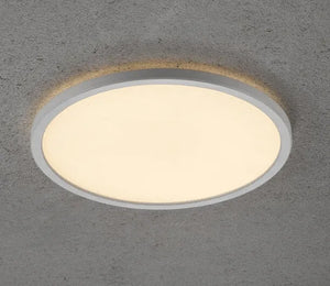 badkamerlamp wit rond led lamp warm wit nordlux oja