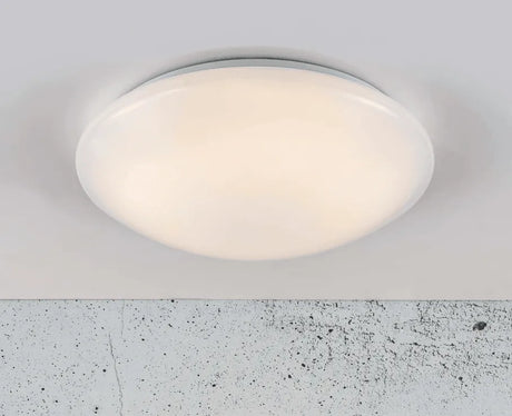 Plafondlamp met sensor en LED lichtbron 'Montone 25' Nordlux wit 14W warm wit 2700K 280mm - FOIR