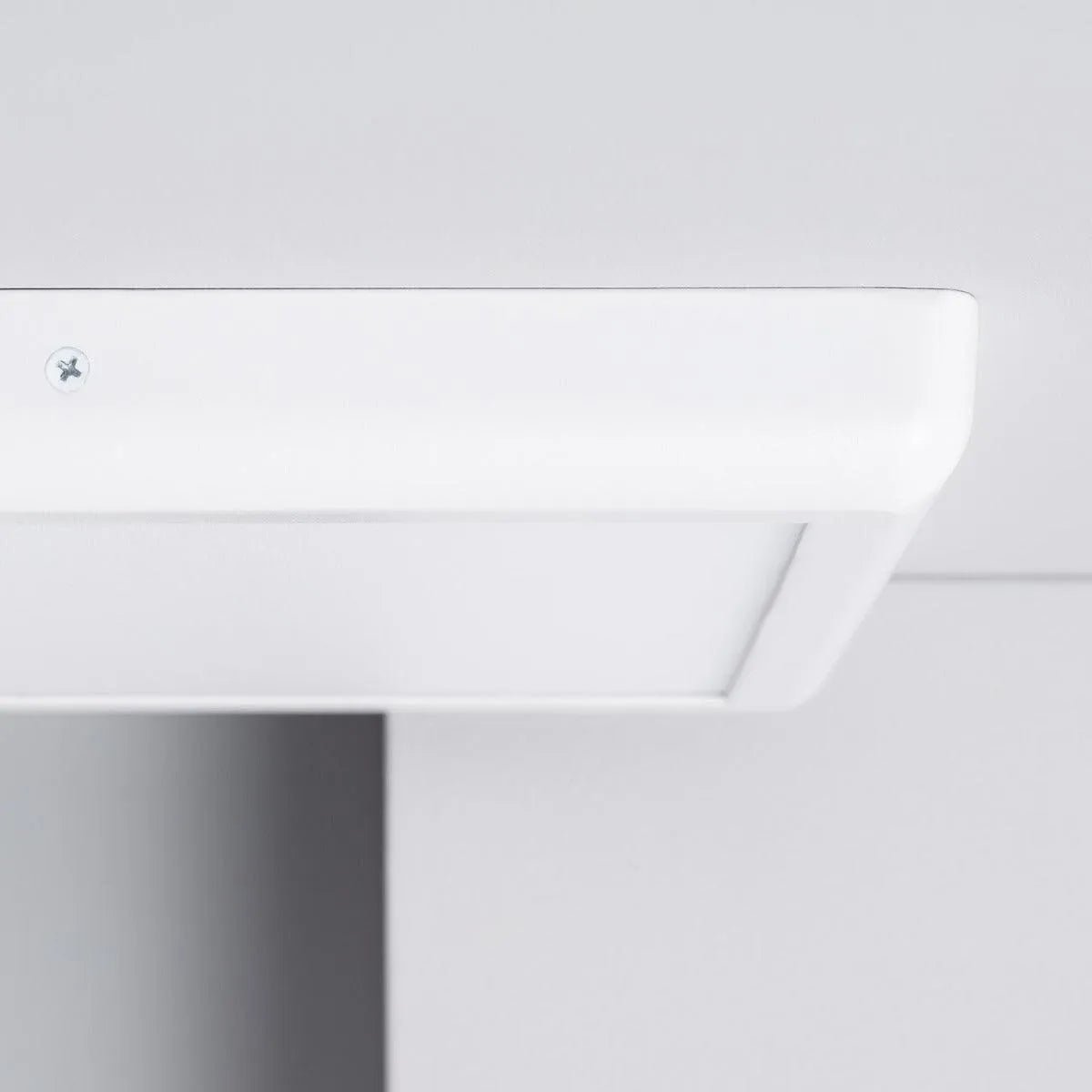 Plafondlamp vierkant wit Led paneel opbouw paneel design 24W LED 300mm - FOIR