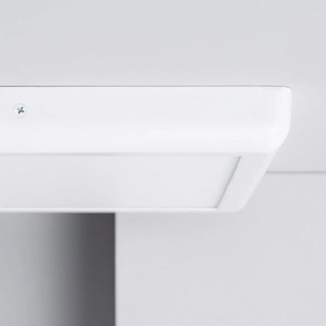 Plafondlamp vierkant wit Led paneel opbouw paneel design 24W LED 300mm - FOIR