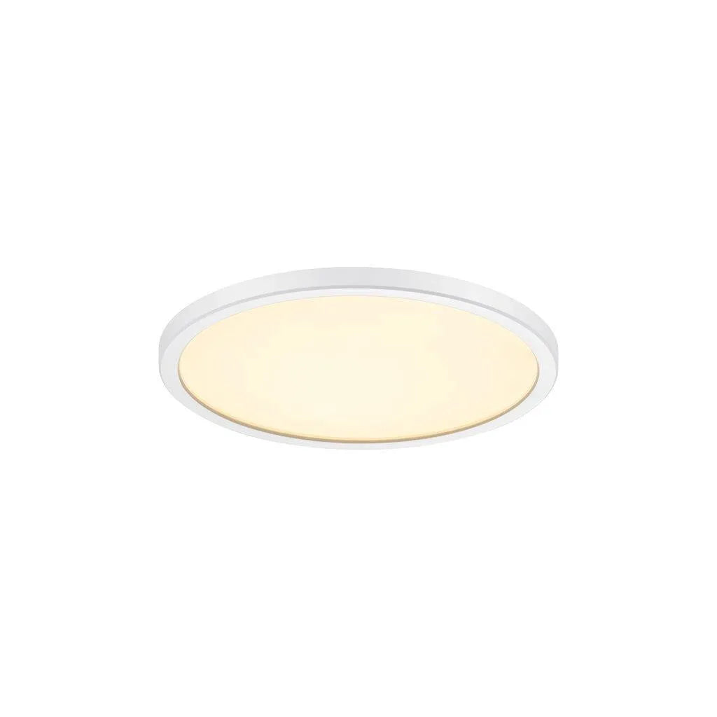 Plafondlamp wit modern led lamp wit rond Nordlux Oja led lamp rond1