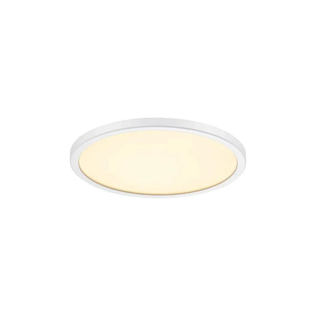 Plafondlamp wit modern led lamp wit rond Nordlux Oja led lamp rond1
