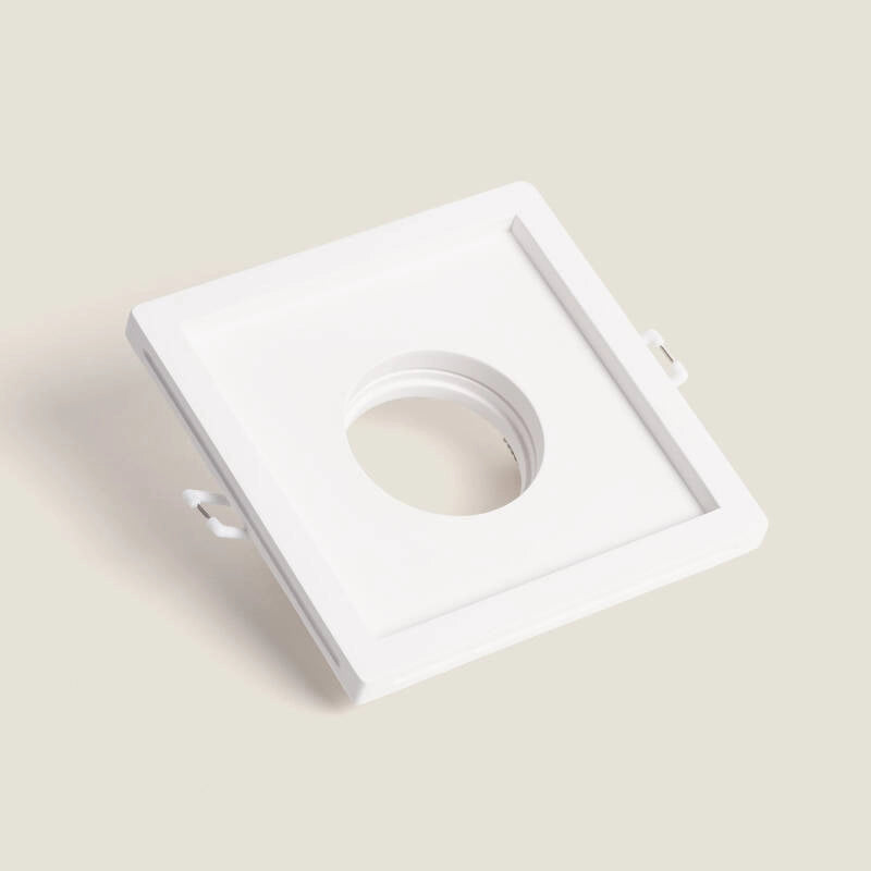 Plafondlamp gips vierkant GU10 inbouwspot