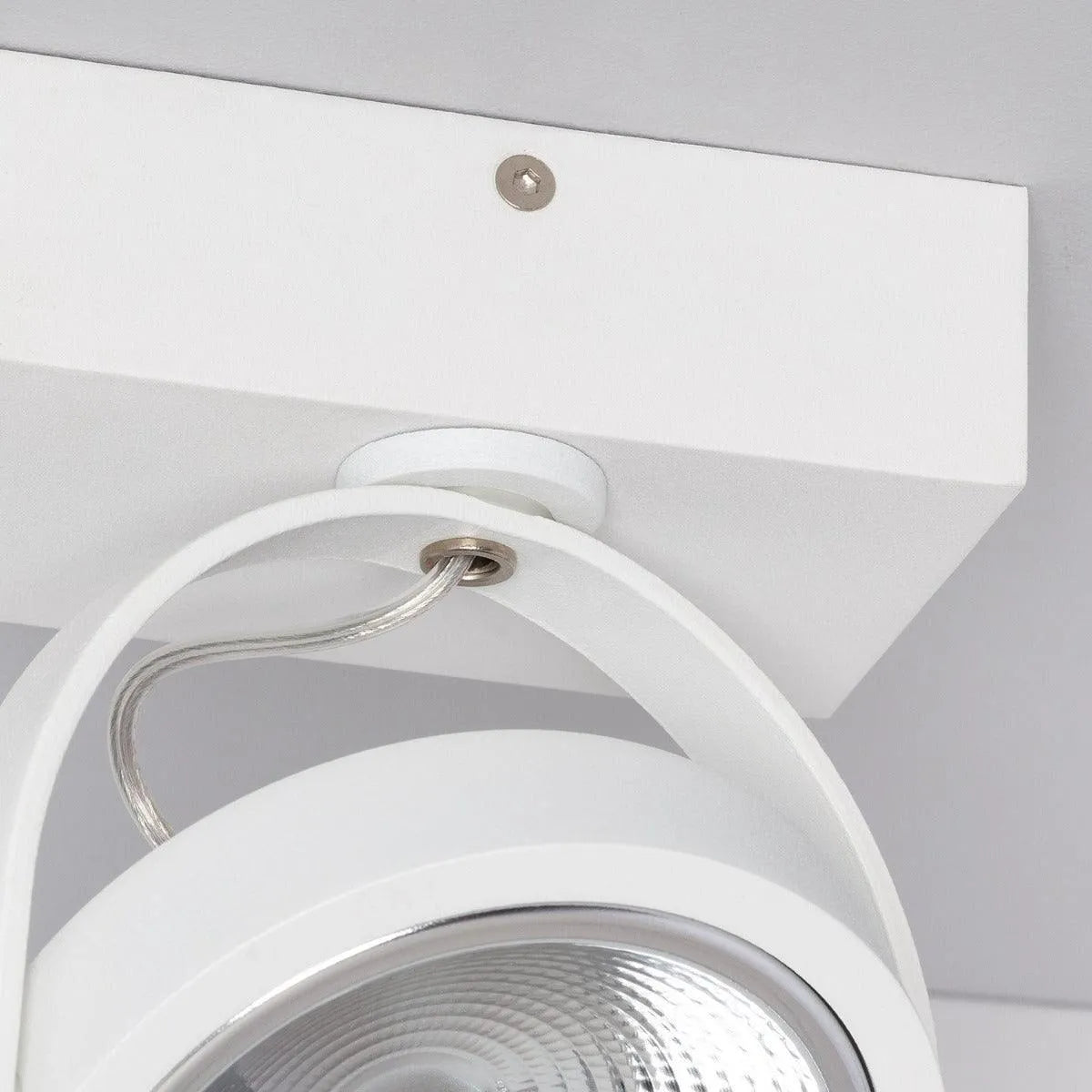 Plafondspot wit cree led lamp warm wit verstelbaar 