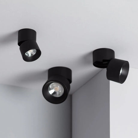 ledlamp plafond zwart verstelbaar led lamp warm wit